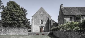 Galería fotográfica Fachada oeste de la iglesia cisterciense de Varennes