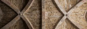 Sala capitular de la abadía cisterciense de Beaulieu