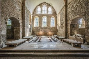 Arquitectura cisterciense de la Abbaye de Fontenay