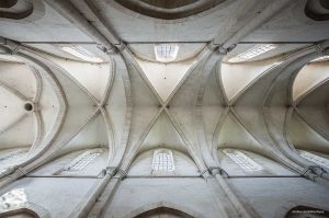 La arquitectura cisterciense de la Abbaye de Pontigny