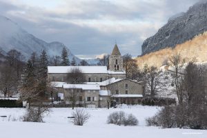 La arquitectura cisterciense de la Abbaye de Leoncel